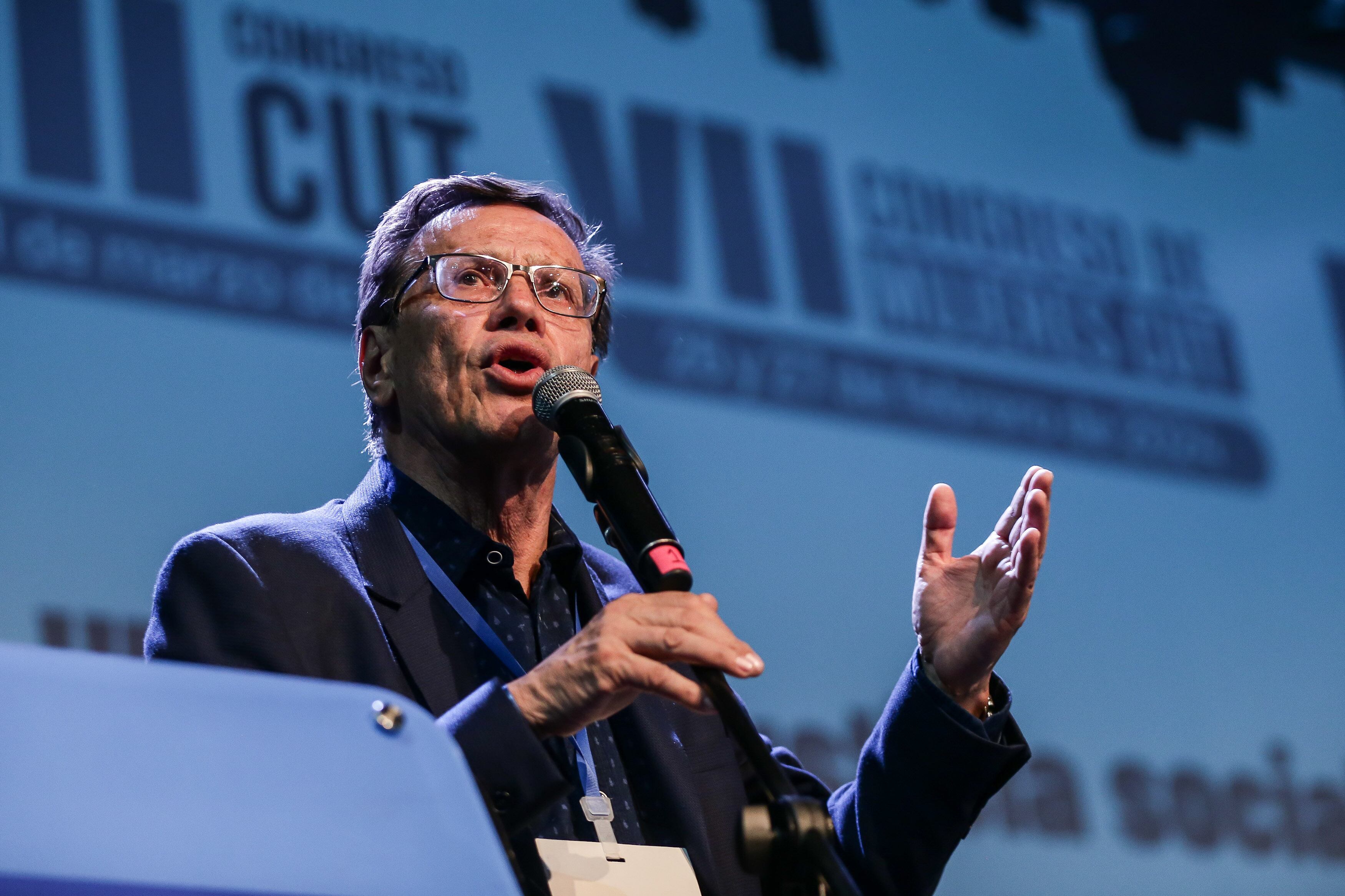 Fabio Arias, presidente de la CUT | Foto: Colprensa