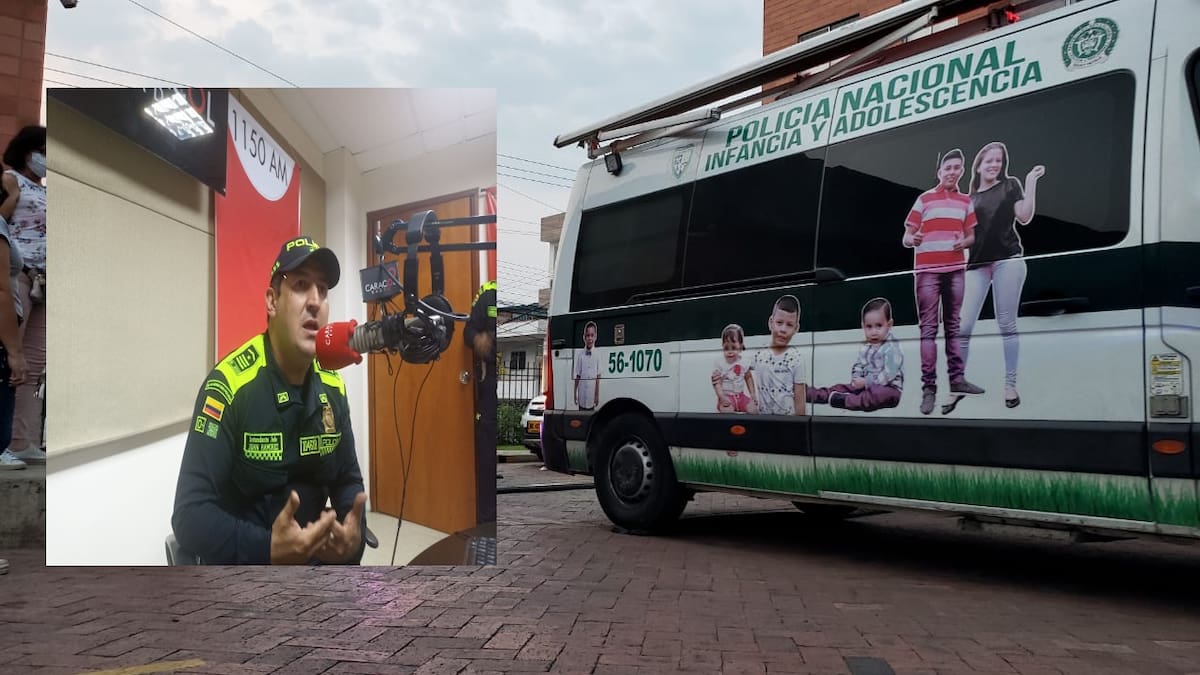 El Intendente jefe John Freddy Ramírez, Policía Infancia, Quindío