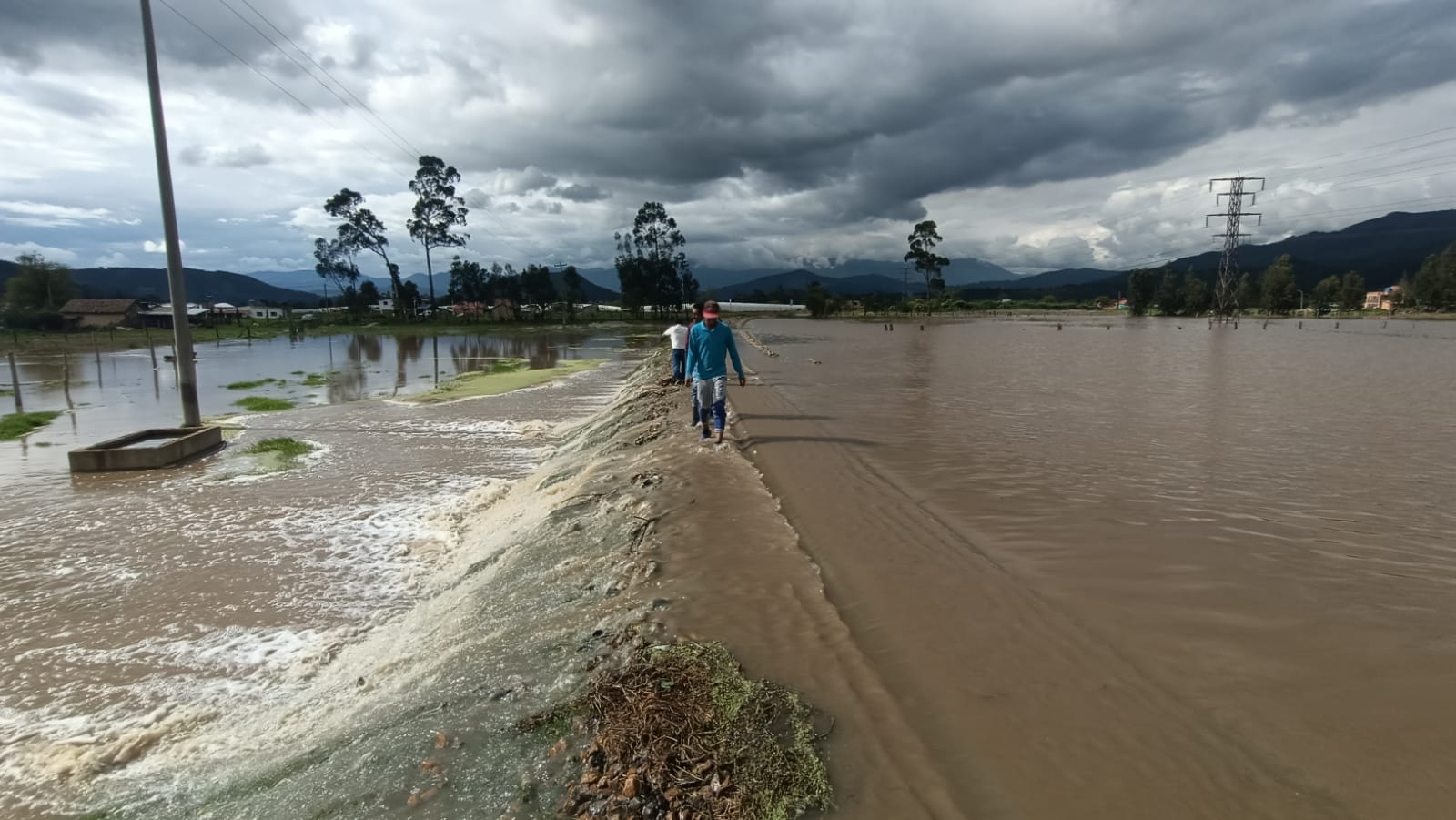 Inundación en Tibasosa/ Caracol Radio