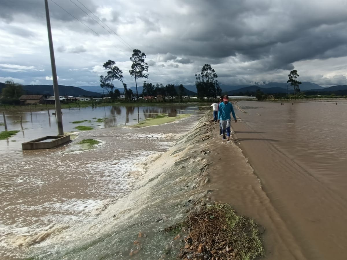 ¿Cuál es el balance de las emergencias por lluvias en Tibasosa y Sotaquirá?