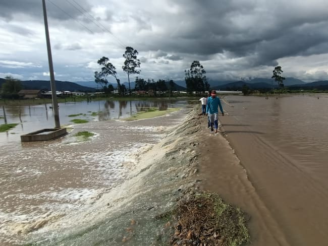 Inundación en Tibasosa/ Caracol Radio