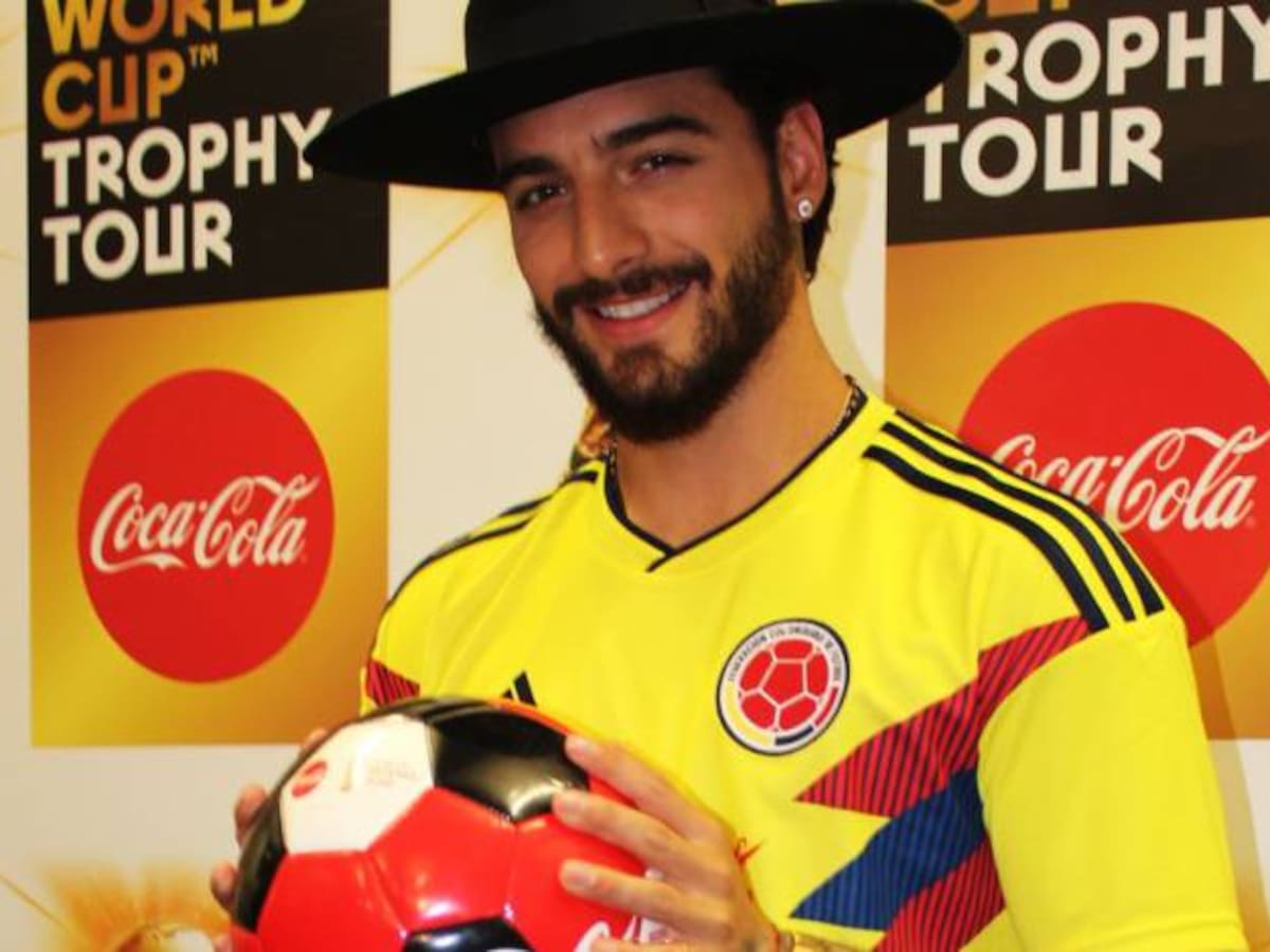 A ritmo de Colors, Maluma despide la Trophy Tour de la FIFA en Colombia
