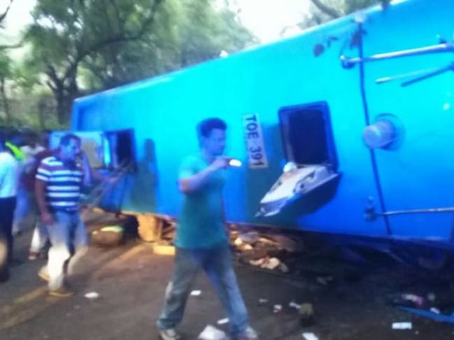 Un muerto y 6 heridos dejan accidentes de tránsito en vías de Antioquia