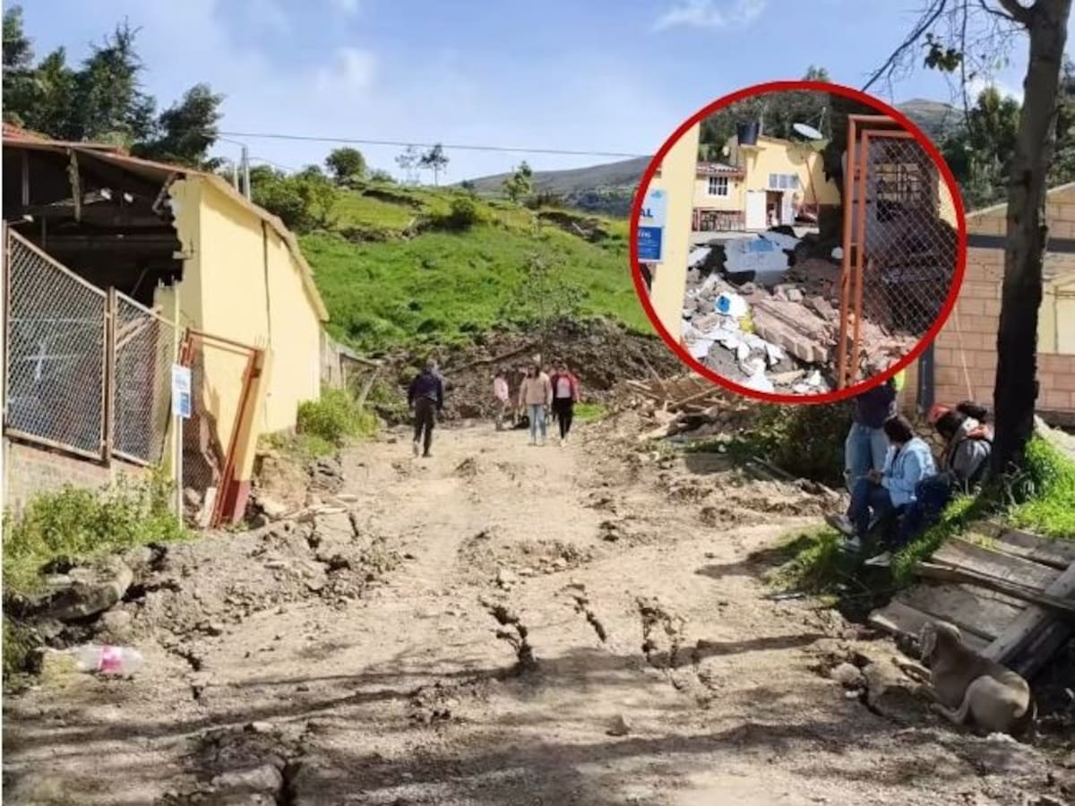 85 familias afectadas por remoción en masa en el municipio de Socotá