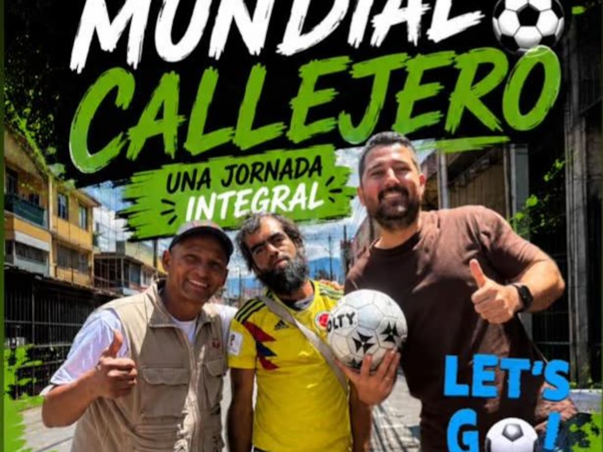 Con barbería, comida y deporte, el Bronx de Medellín vivirá una gran jornada de fútbol callejero