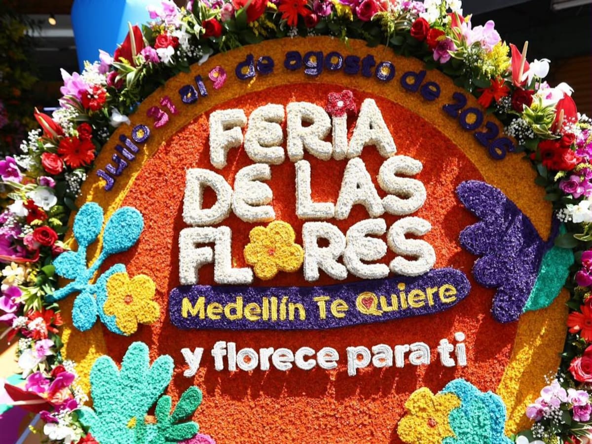 Con el lema ‘Medellín te quiere y florece para ti’, así será la Feria de las Flores 2026