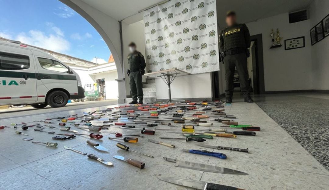 Foto: Enviada desde la Policía Metropolitana de Manizales.