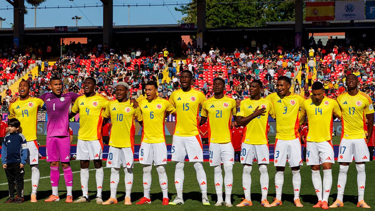 Alineación titular oficial de Colombia para semifinales del Mundial Sub-20 ante Argentina