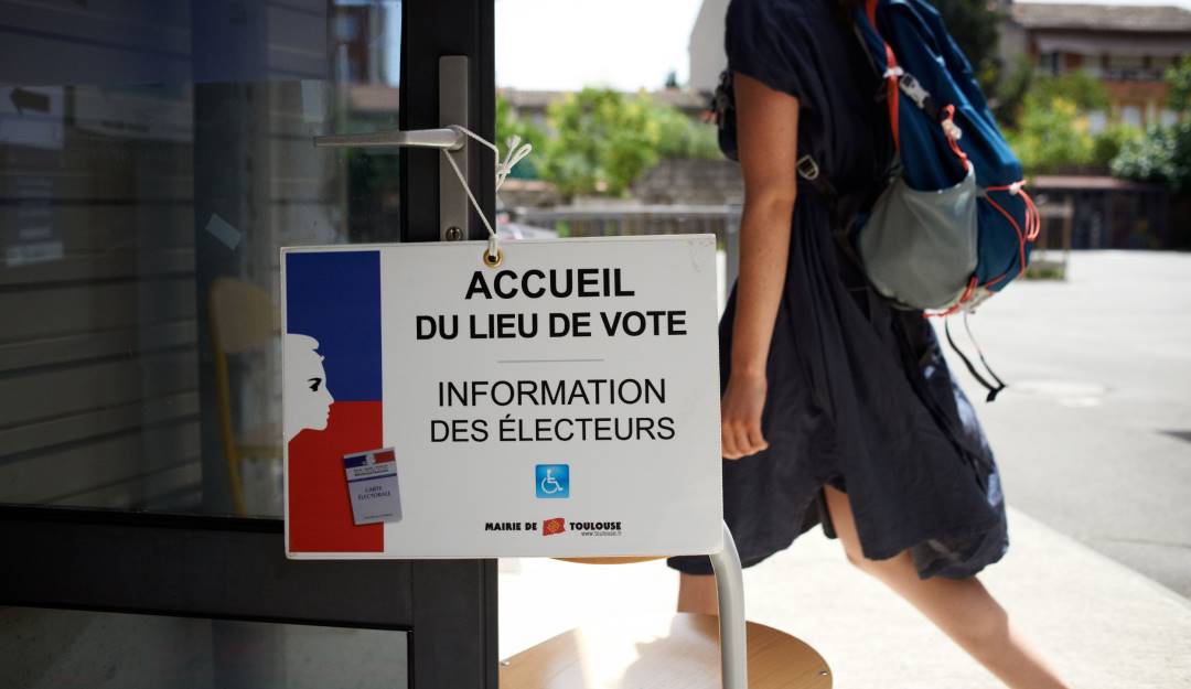 Los franceses acuden a votar para las elecciones legislativas. Foto: Getty