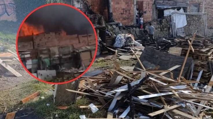 “En mi casa se nos quemó todo, los Bomberos llegaron sin agua”: víctima de incendio en Soacha