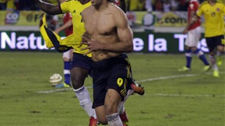 Emociónese otra vez con el gol de Falcao que selló la clasificación