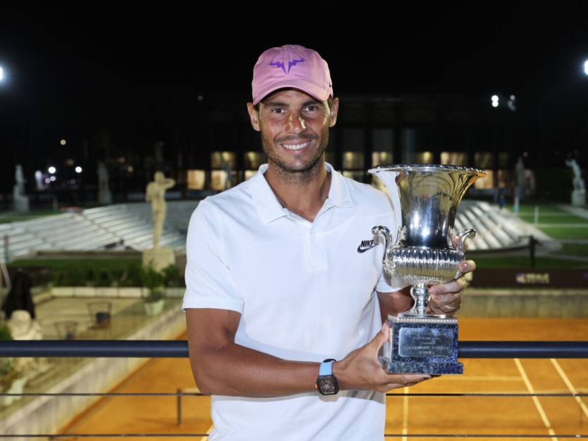 Nadal sigue tercero en clasificación ATP pese a su triunfo en Roma