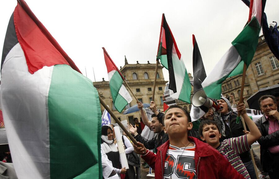 Manifestaciones en Bogotá, 7 de agosto por marchas pro Palestina: horarios y puntos de concentración