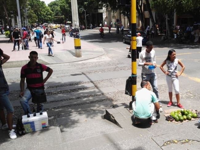 Vendedores ambulantes en Cúcuta