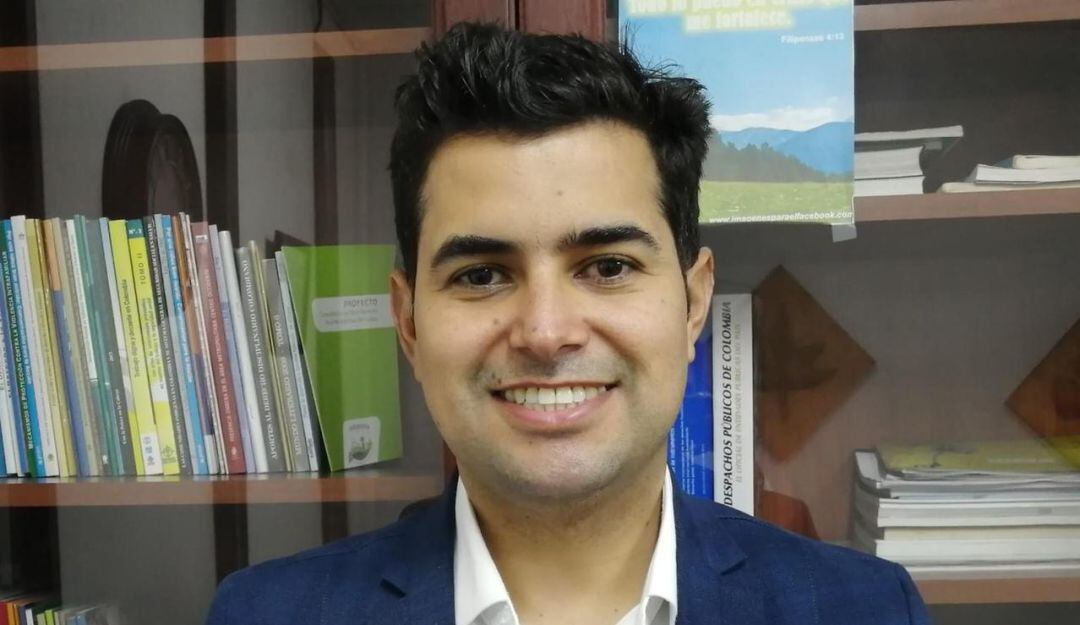 Personero de Manizales, Fernando Castellanos. Foto: Perfil Personal de Facebook.