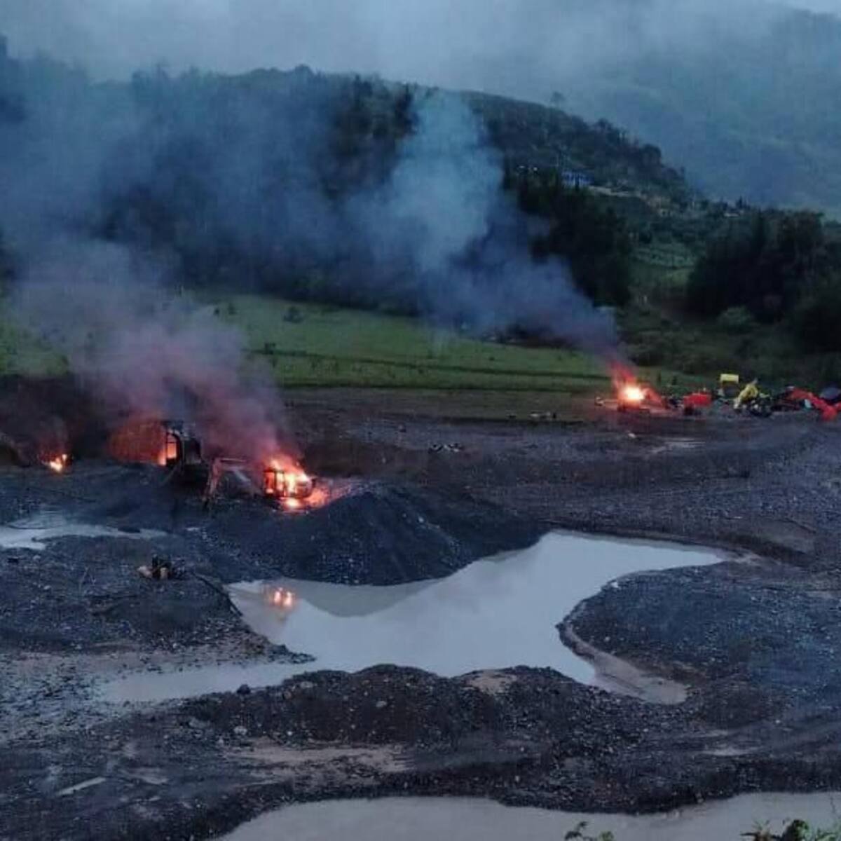 Operativo contra la minería ilegal generó un combate entre Ejército y Clan del Golfo en Urrao