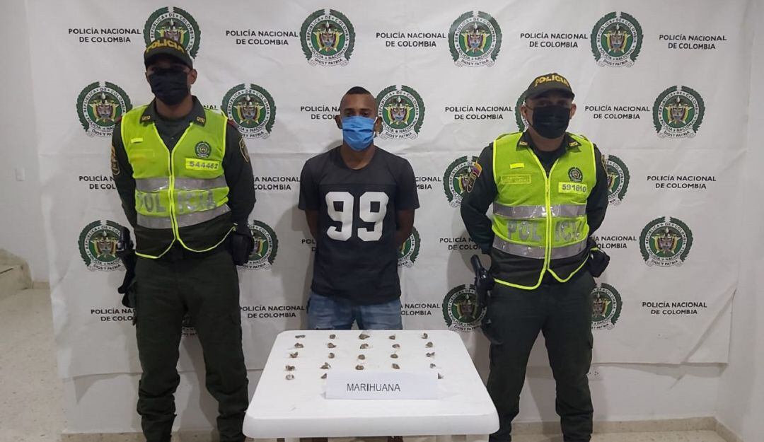 El capturado fue identificado como Edgar Ruiz Bassa 