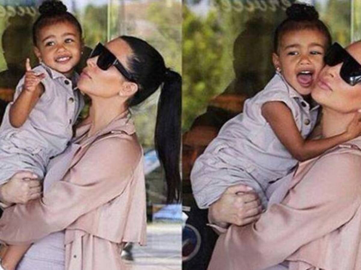 Kim Kardashian es criticada por ignorar caída de su hija y estar más pendiente del celular