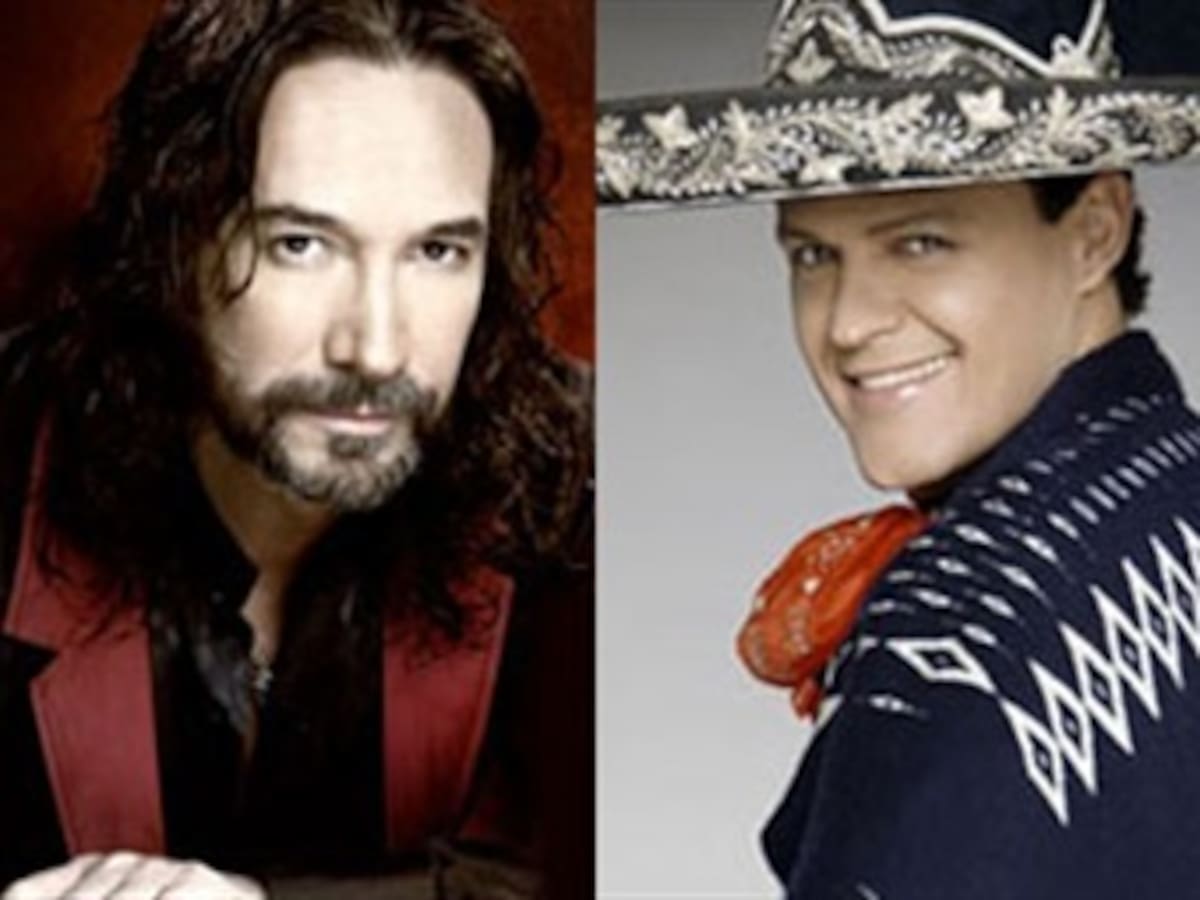 Pedro Fernández y Marco Antonio Solís cantan al amor, al desamor y a México