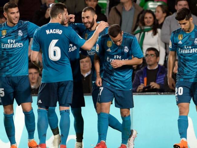 Real Madrid remontó ante el Betis en un juego cargado de goles