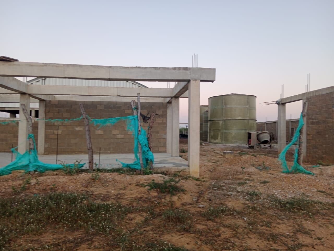 Así está la planta Buenos Aires en Uribia, La Guajira./ Foto: Suministrada