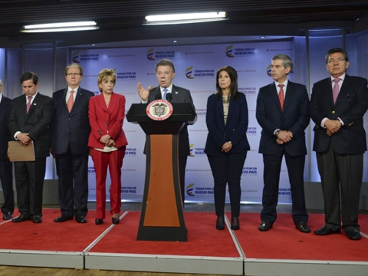 Santos y ministros estudiarán acciones para afrontar crisis en la Justicia