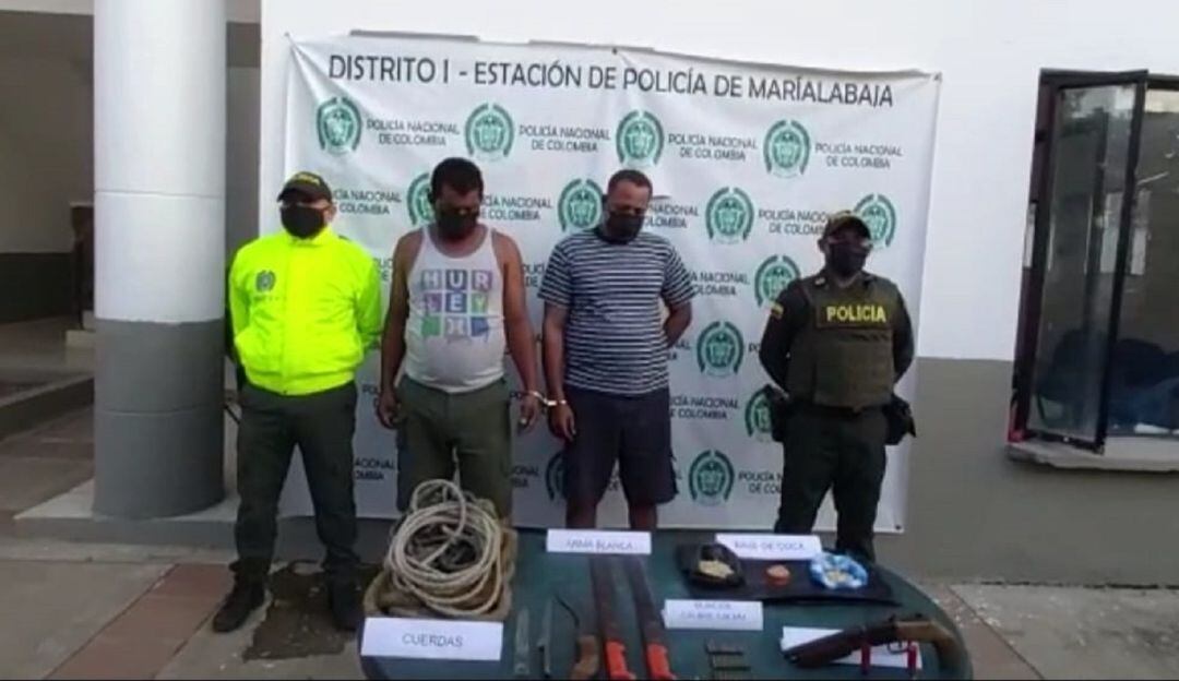 La Policía aseguró que también están vinculados en dos procesos judiciales por abigeato en otras dos poblaciones