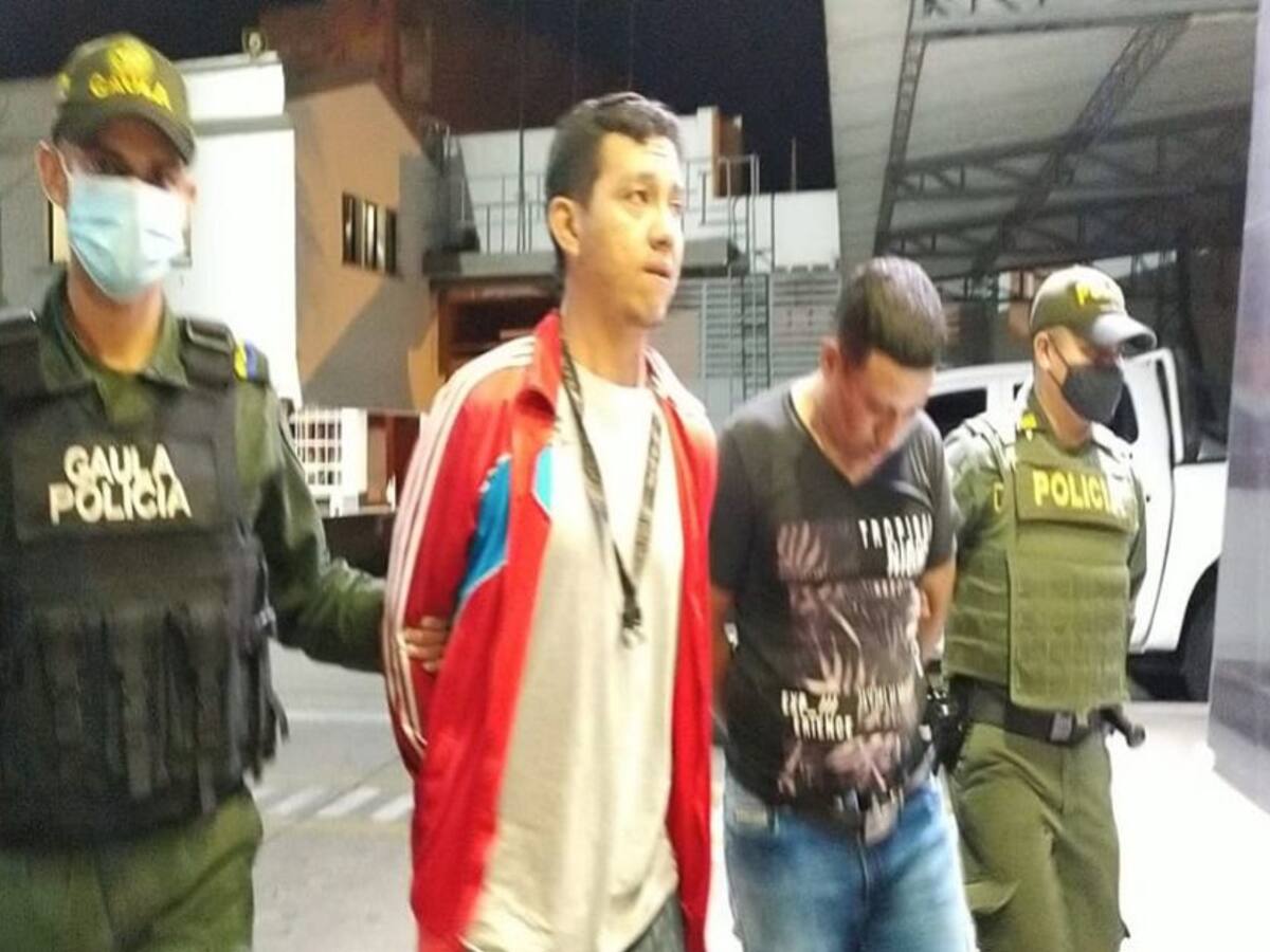 Policía y Armada capturan a presuntos hombres del Clan del Golfo en Sucre