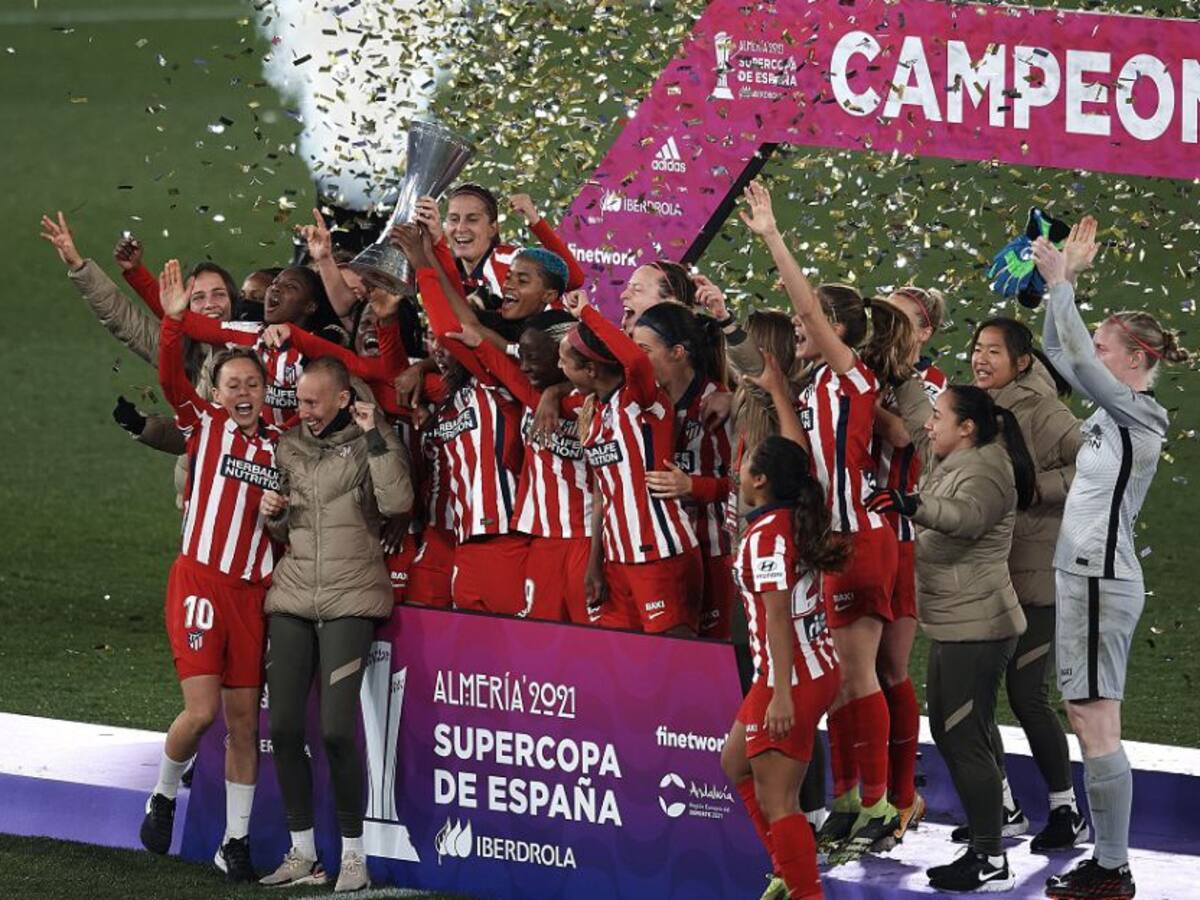 Leicy Santos consigue su primer título con el Atlético de Madrid en España