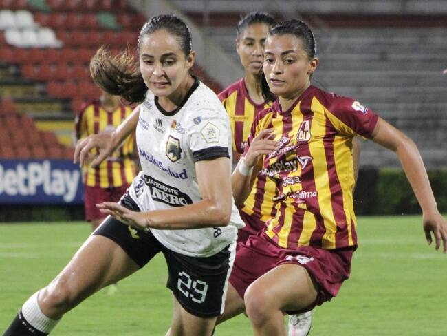 Las mejores imágenes del partido entre Tolima y Llaneros. / @Dimayor