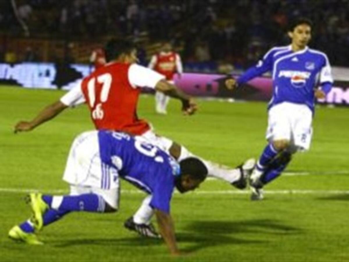 Millonarios y Santa Fe igualan 1-1. Medellín sigue de líder y vence al Quindio de visitante