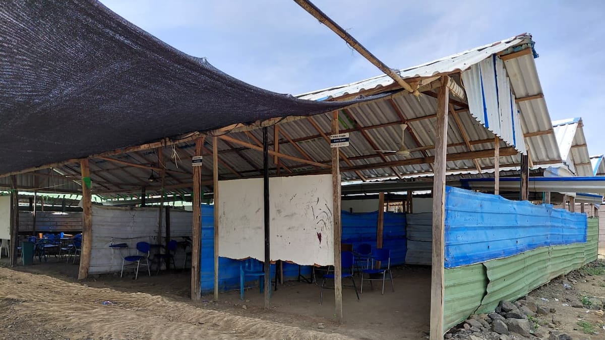 “Exigimos educación digna”: comunidad de San Luis de Sevilla por falta de aulas en Puerto Escondido