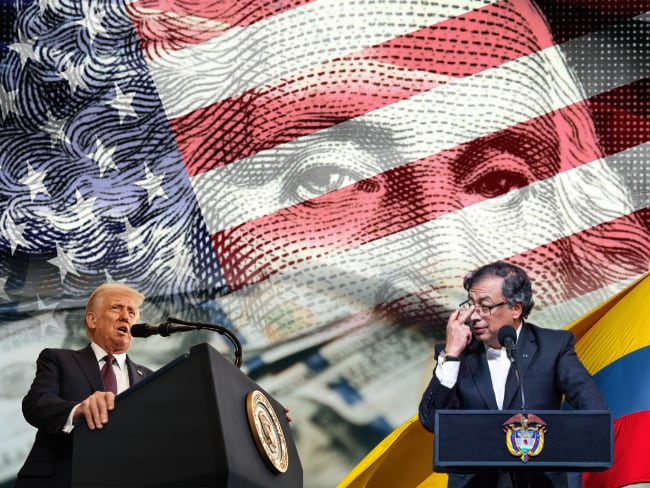 Imagen de referencia sobre el cierre del dólar tras la crisis diplomática entre Colombia y Estados Unidos. / Getty Images