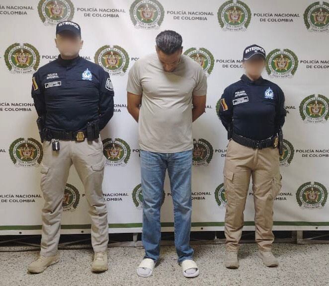 Ciudadano francés Sofyan Ben Hamdane- capturado en Antioquia por narcotráfico- foto Migración Colombia