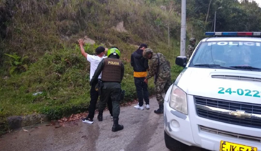 Operativos de la Policía en Caldas