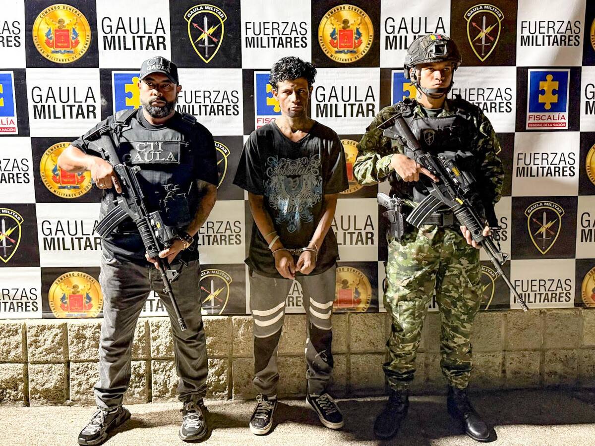 Capturaron a alias ‘Chinpavaca’, uno de los más buscados por extorsión y secuestro en Antioquia