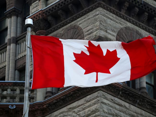 Bandera de Canará en territorio canadiense (Foto vía Getty Images)