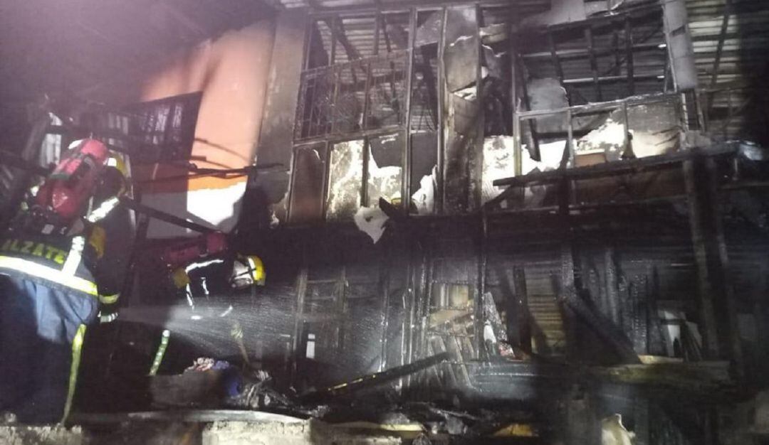 Foto: Cuerpo Oficial de Bomberos de Manizales.