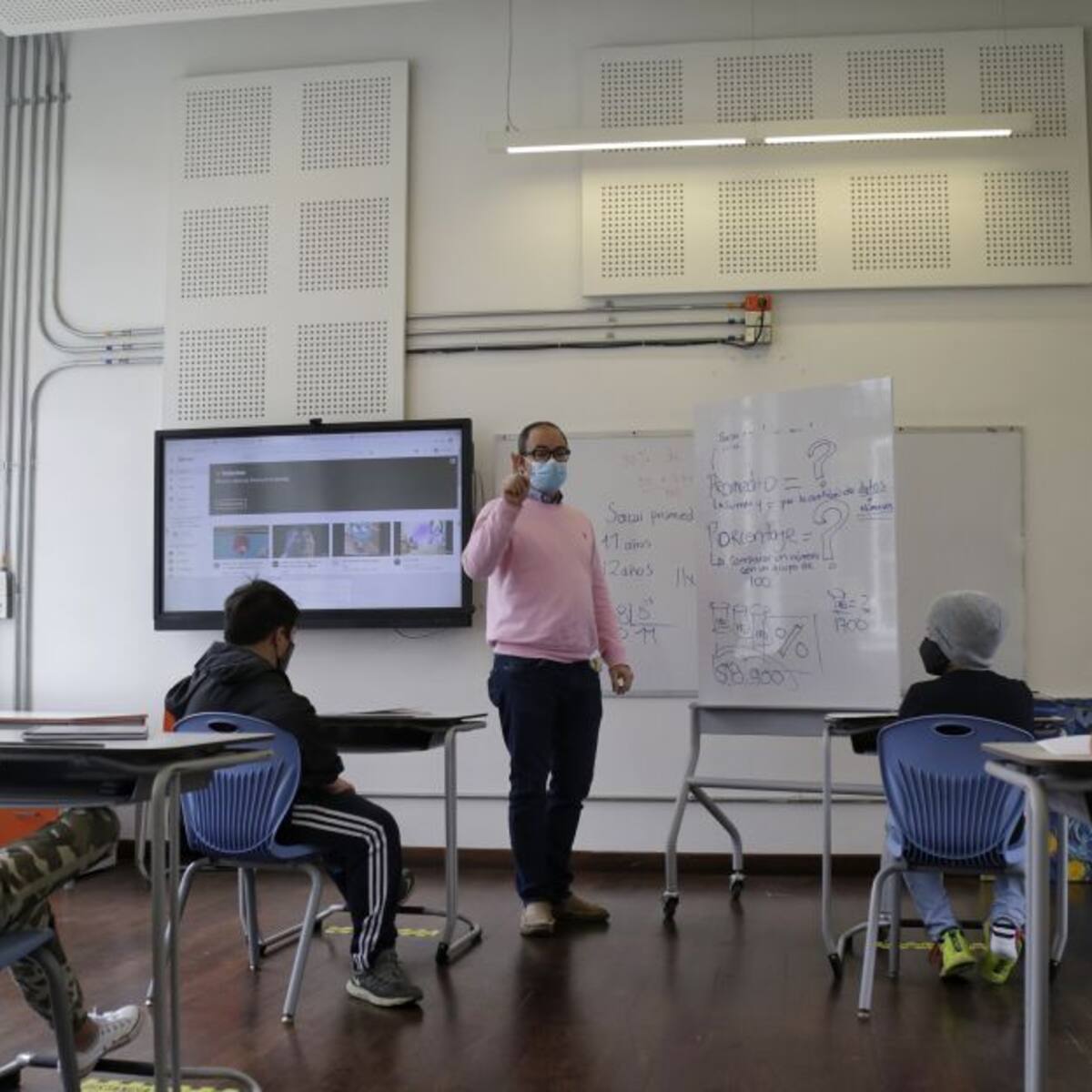 Niños sí irán a clases presenciales durante cuarto pico de Covid en Boyacá