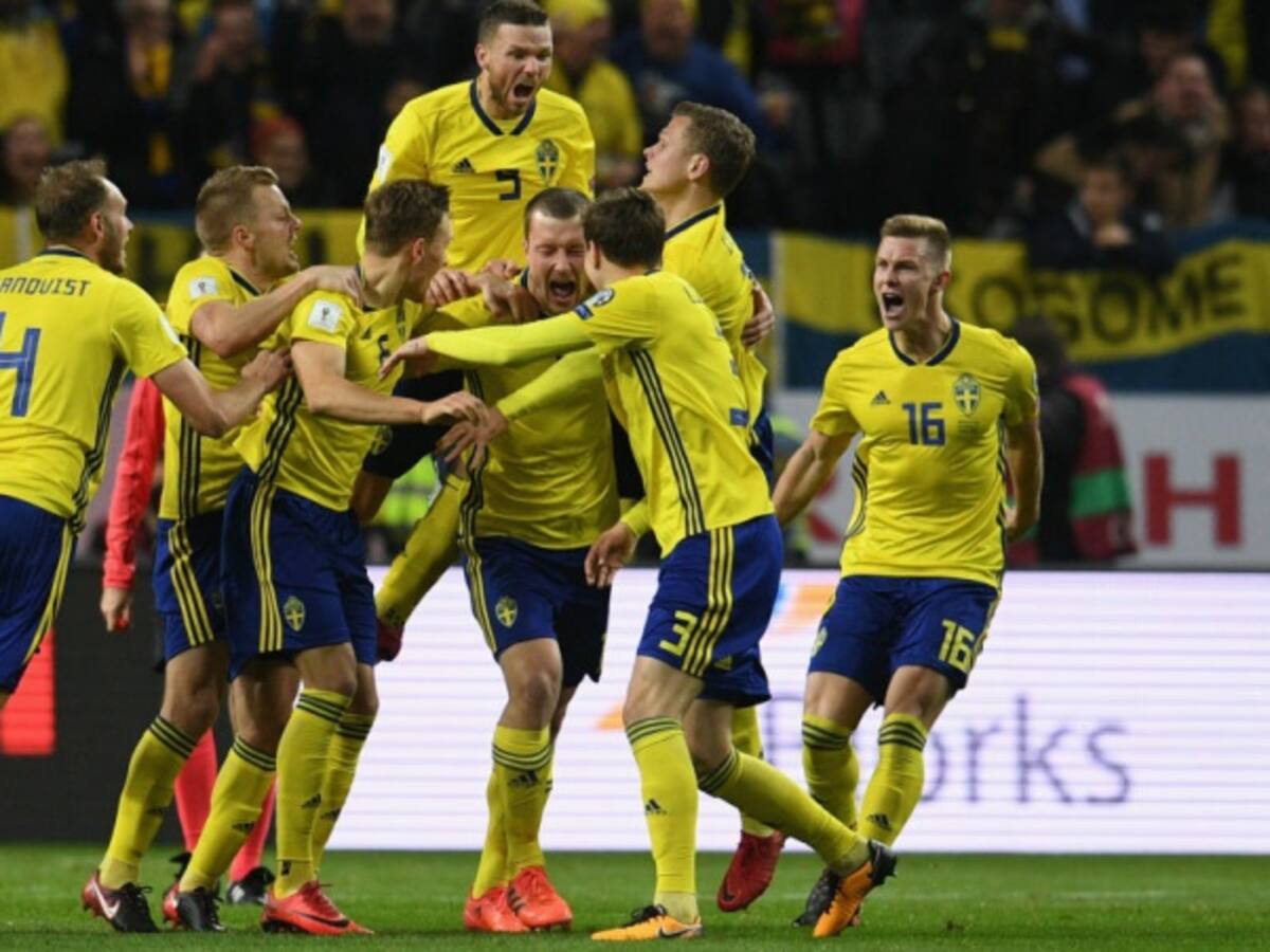 Suecia sorprende a Italia y lo deja al borde de la eliminación de Rusia 2018