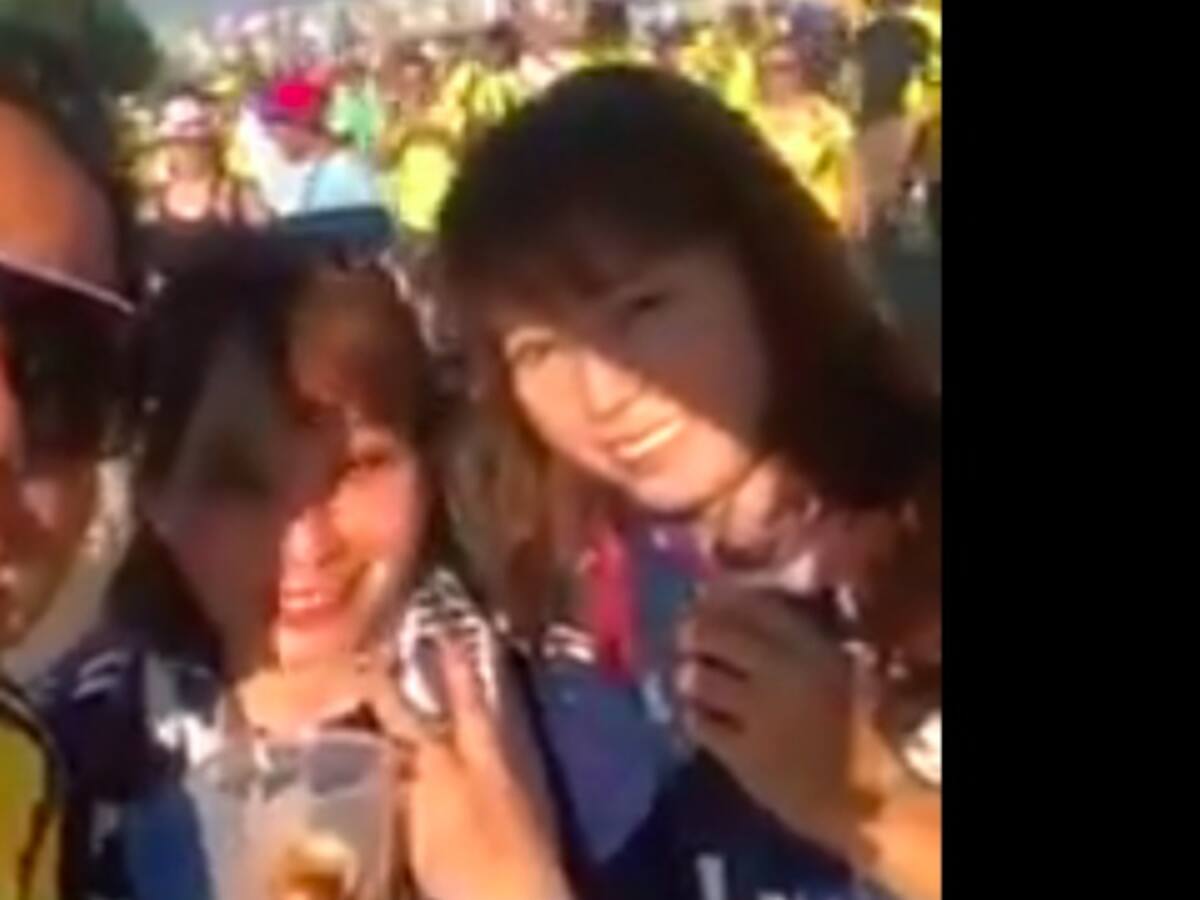 Aficionados colombianos que se encuentran en Rusia ofendieron a japoneses