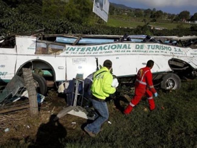 En cinco días se conocerían resultados de accidente en carreteras de Cundinamarca
