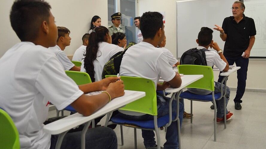 Imagen de referencia, estudiantes. Foto: Colprensa - Juan Manuel Cantillo