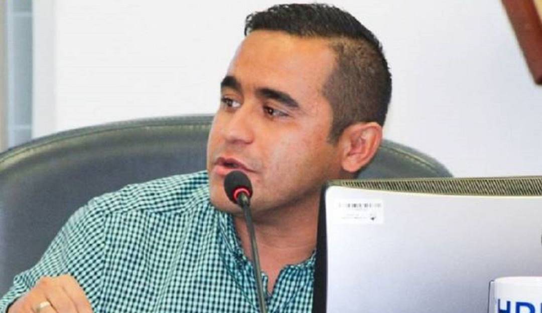 Concejal de Manizales, Cristian Pérez. Crédito: Tomada de su Facebook.