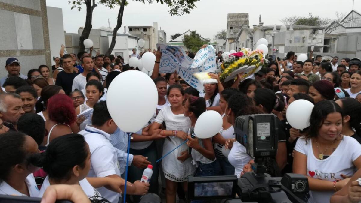 Leida Ballestas, madre de la menor María José Ortega