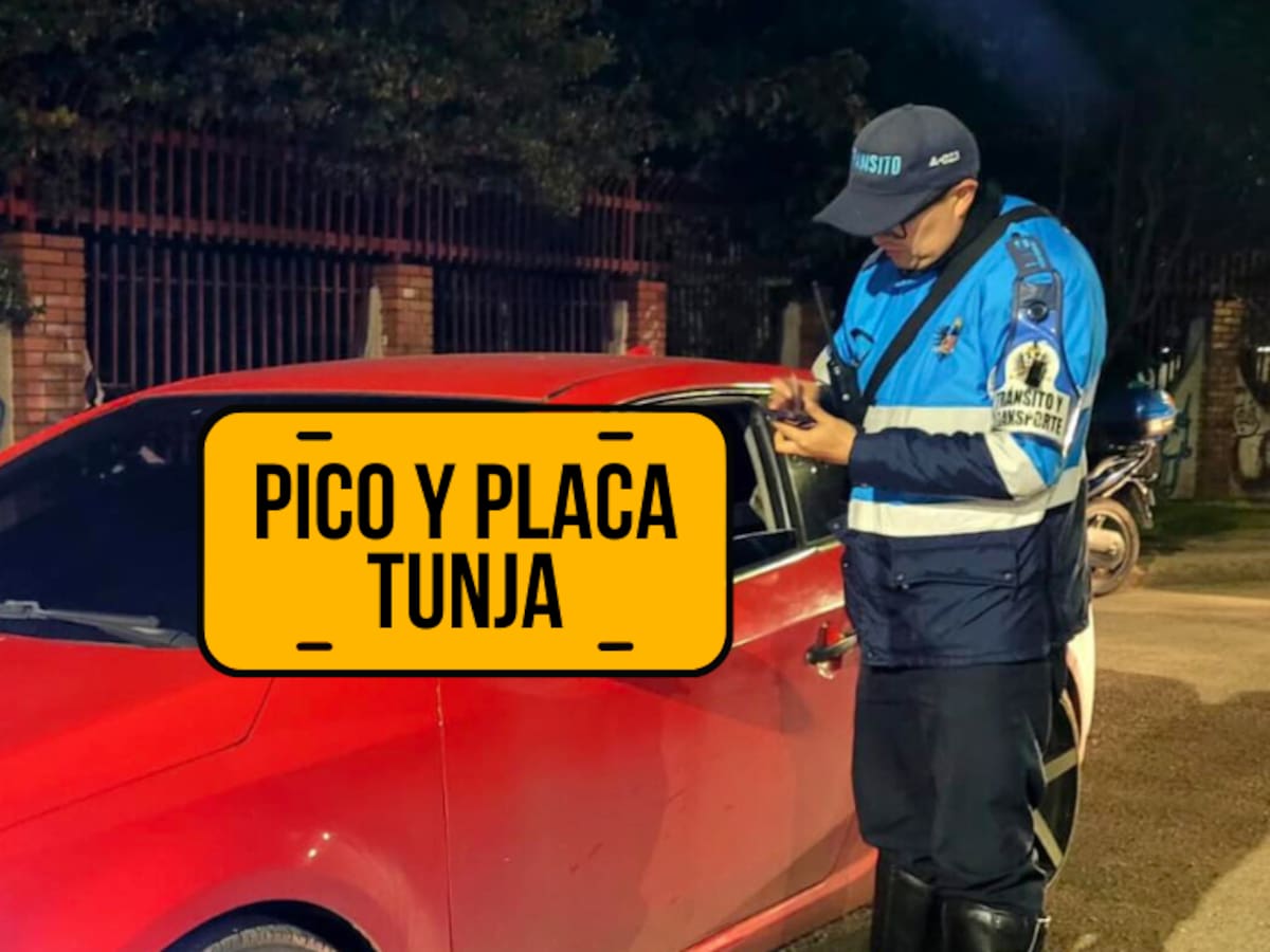 Pico y placa en Tunja 16 al 20 de diciembre: números de placa que no pueden salir cada día