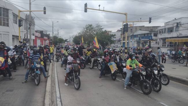 El Comité Departamental de Paro dará a conocer todo el recorrido de la manifestación en las próximas horas