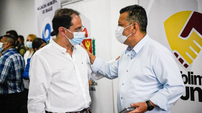 Ministro de comercio José Manuel Resrepo