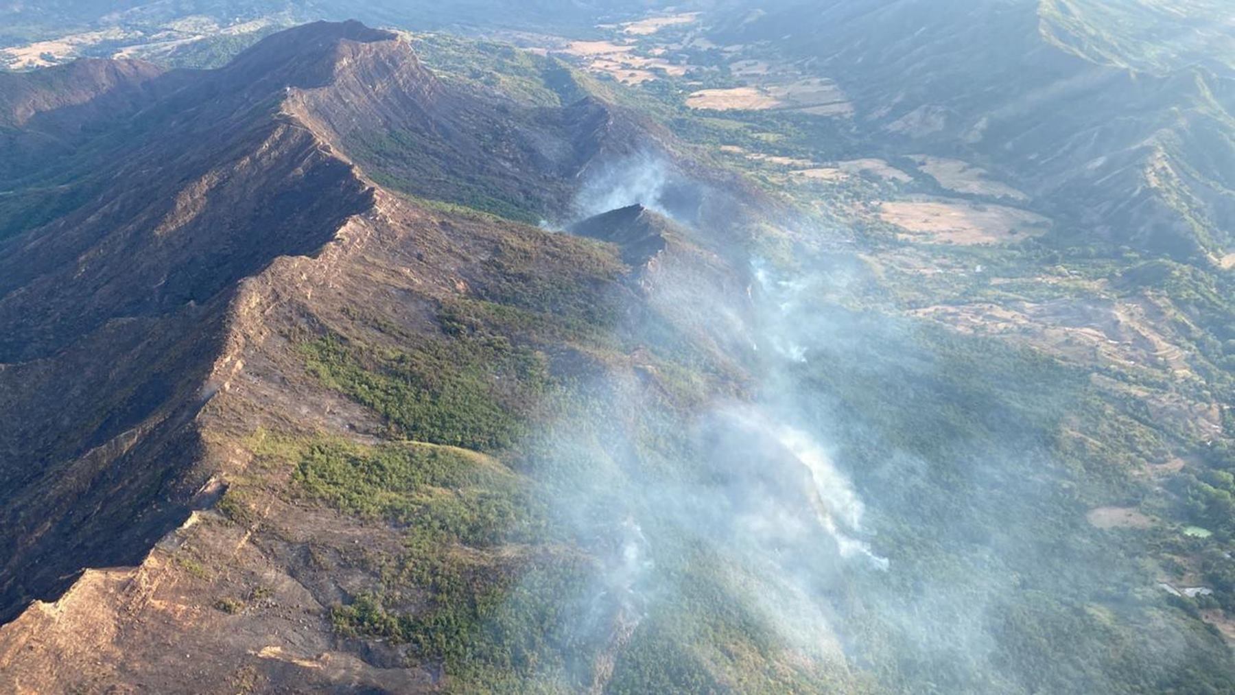 Incendios forestales en el Tolima