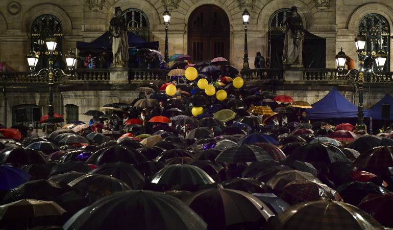 Protestas contra ETA